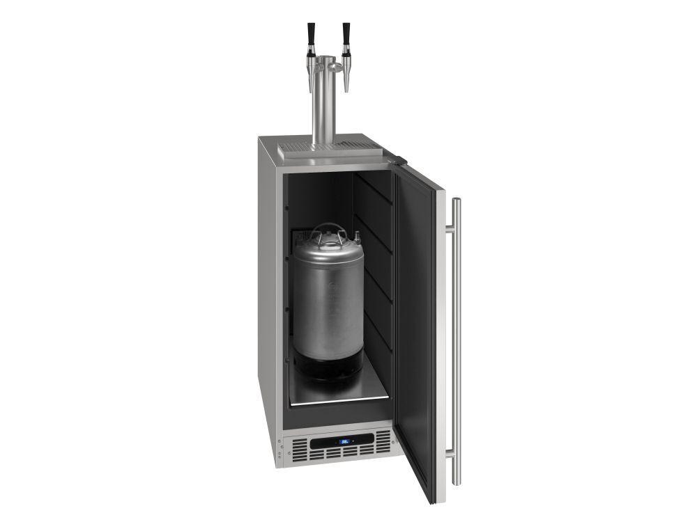 U-Line UHDE215SS03A Hde215 15" Nitro Infused Cold Coffee Dispenser With Stainless Solid Finish (115 V/60 Hz)