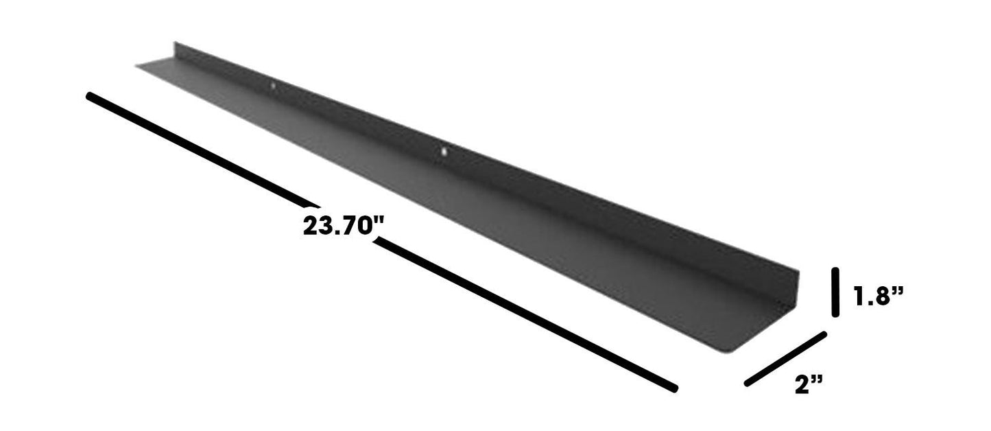 Sharp SKMD24F0AH 24 in. Black Stainless Steel Flush Mount Deflector for SMD2470AH