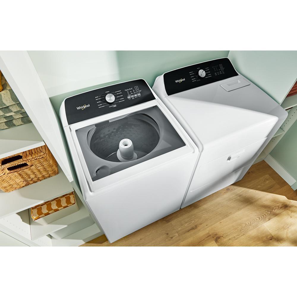 Whirlpool WTW5025SW 4.5 Cu. Ft. Top Load Agitator Washer with Built-In Faucet