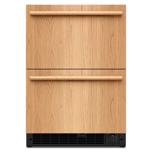 Kitchenaid KUCT524SPA 24" Panel-Ready Undercounter Double-Drawer Refrigerator/Freezer