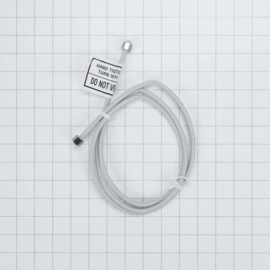 Maytag 8212547RP Refrigerator Water Line Installation Kit, Gray, 5' flexible plastic hose with 1/4" fitting ends