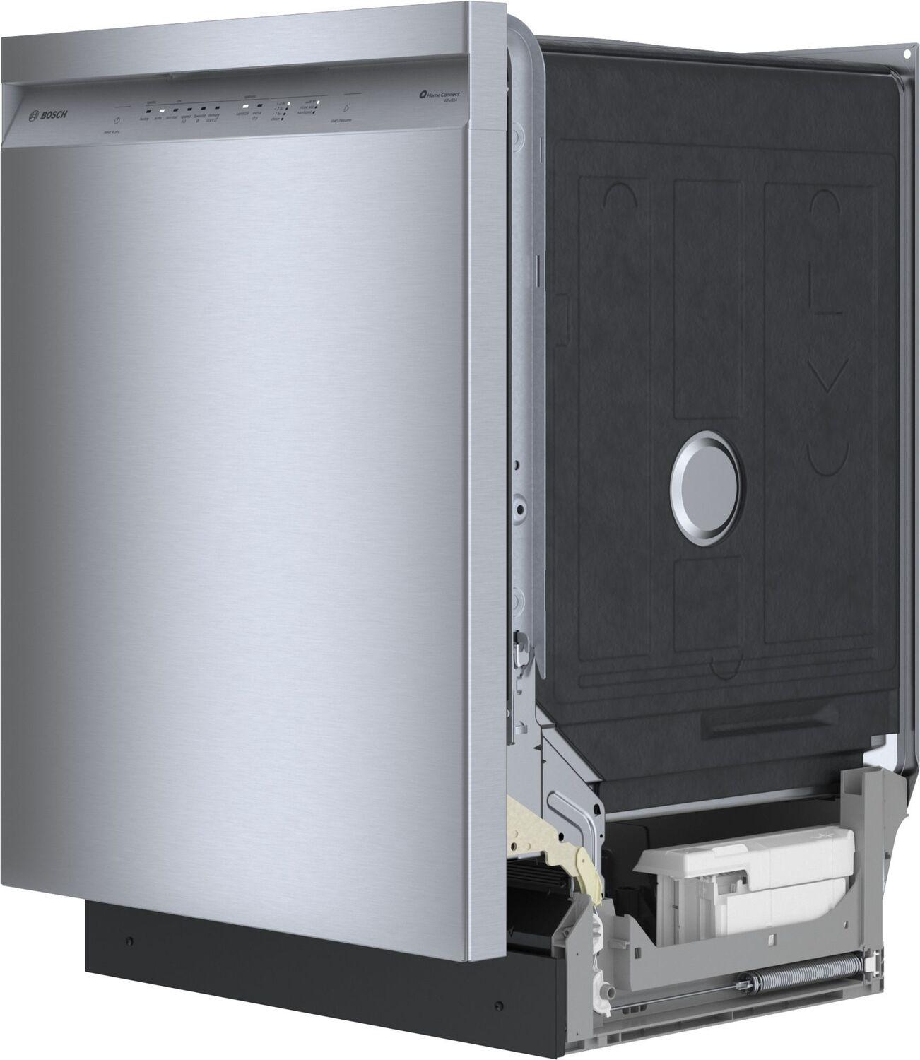 Bosch SHE41CM5N 100 Series, built-under dishwasher, 24'', Brushed steel anti-fingerprint