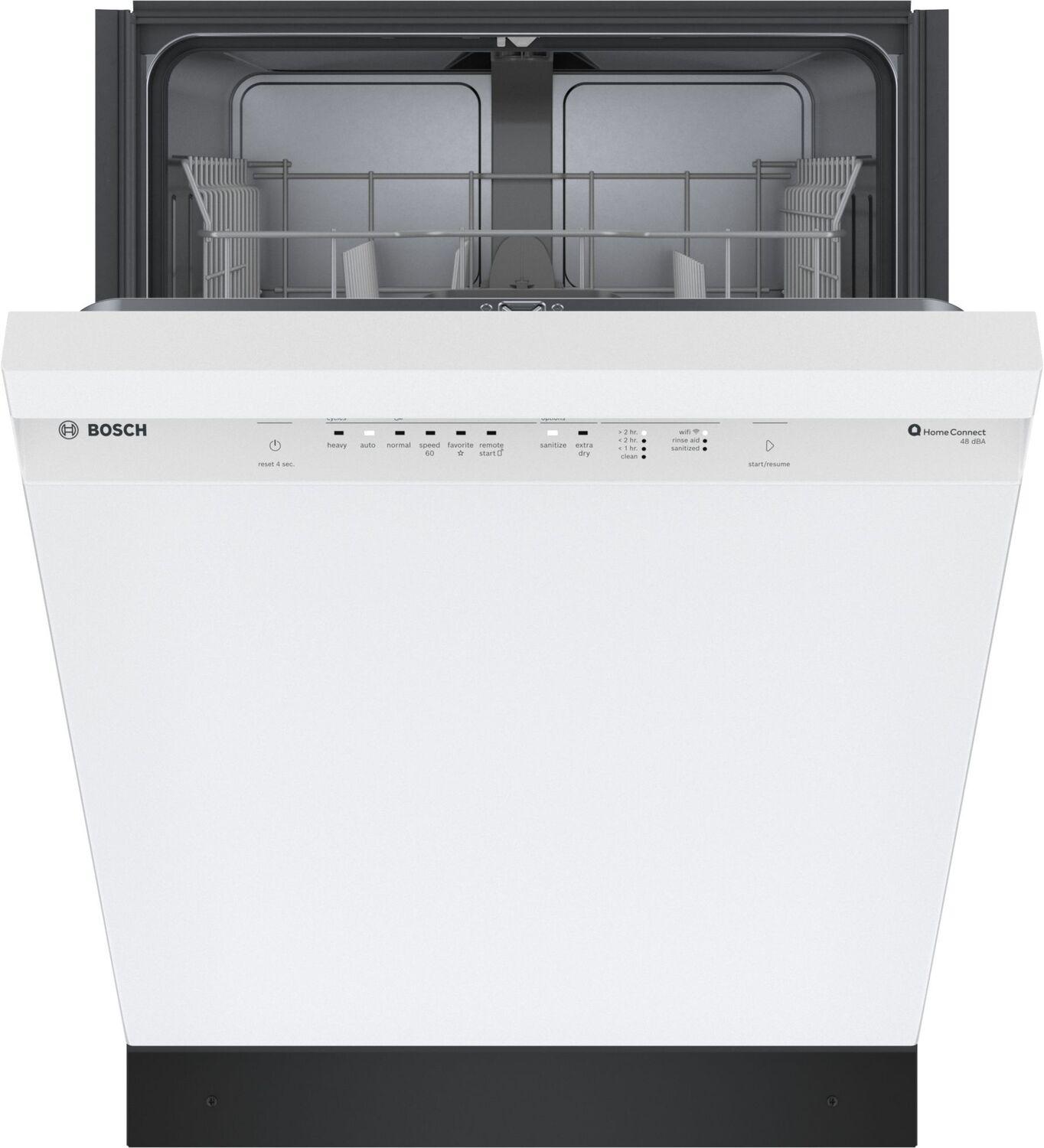 Bosch SHE41CM2N 100 Series, built-under dishwasher, 24'', White