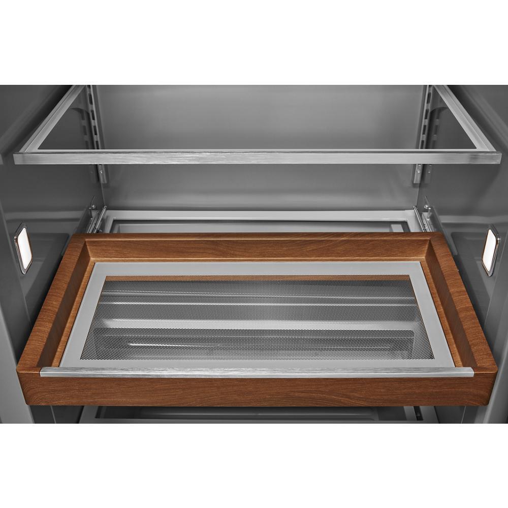 Kitchenaid KBSN708MPA 30 Cu. Ft. 48"" Built-In Side-by-Side Refrigerator with Panel-Ready Doors