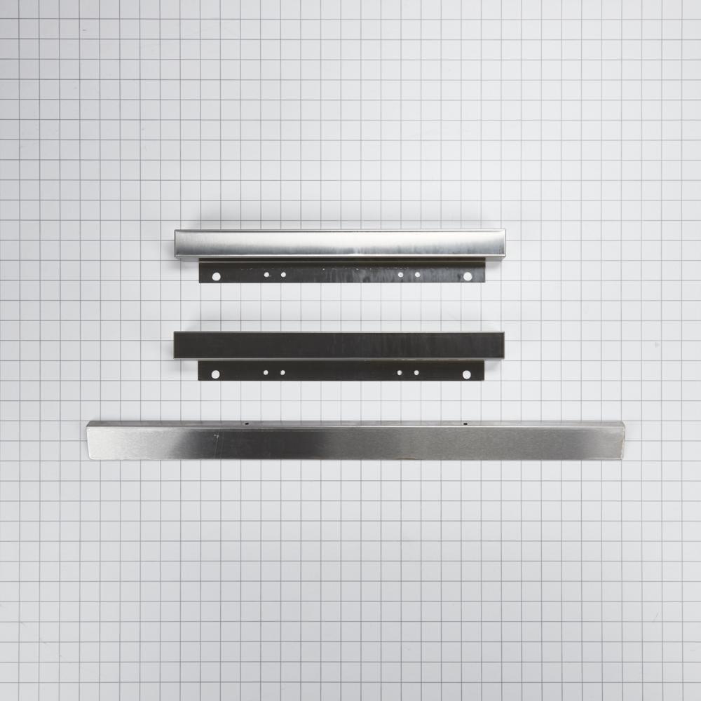 Whirlpool W11170223 27" Built-in Microwave Trim Kit, Stainless Steel, fits JMDFS24GS