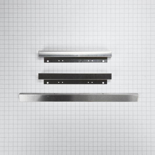 Whirlpool W11170223 27" Built-in Microwave Trim Kit, Stainless Steel, fits JMDFS24GS