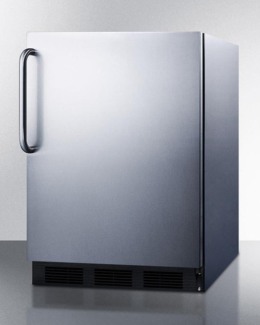 Summit FF63BKCSS 24" Wide Built-in All-refrigerator
