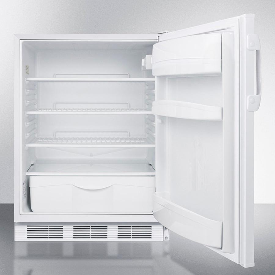 Summit FF6LWBI7ADA 24" Wide Built-in All-refrigerator, ADA Compliant
