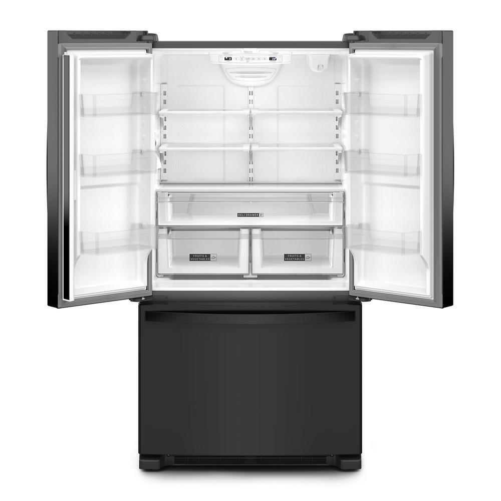 Whirlpool WRFC2036RB 36-Inch Wide Counter-Depth French Door Bottom Mount Refrigerator - 20 cu. ft.