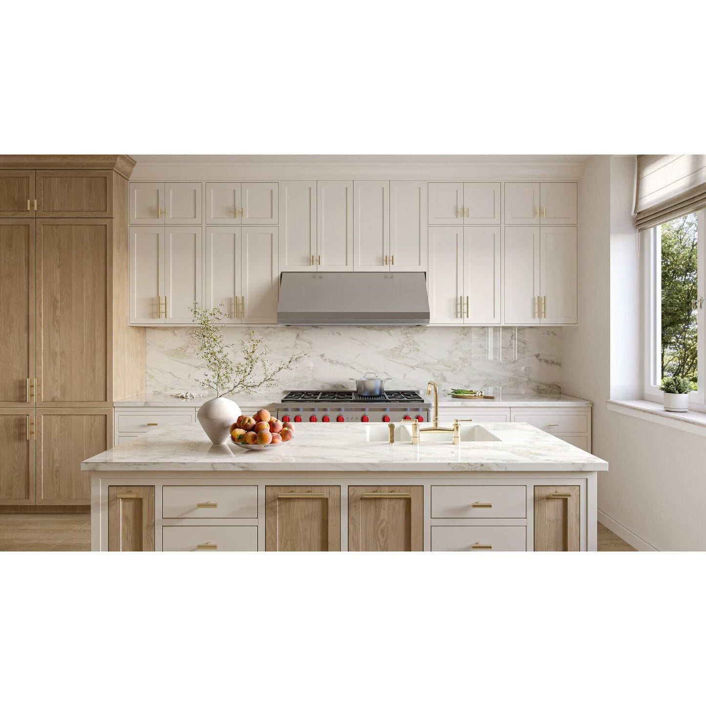 E6048TSSM Broan 1260 Max Blower 48-Inch Stainless Steel Canopy Range Hood