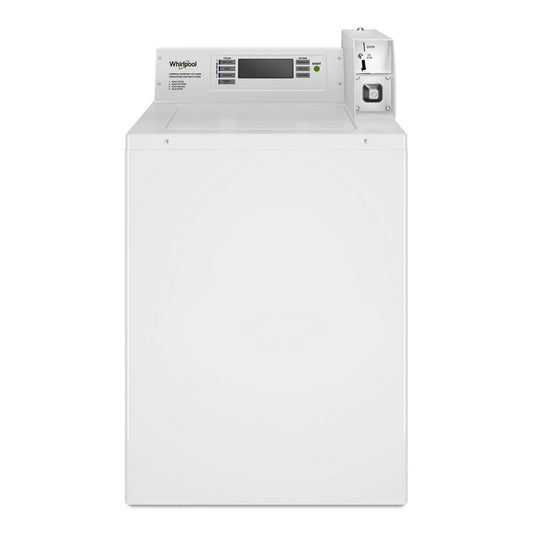 Whirlpool CAE2779JQ Commercial Top-Load Washer with Factory-Installed Coin Drop and Coin Box