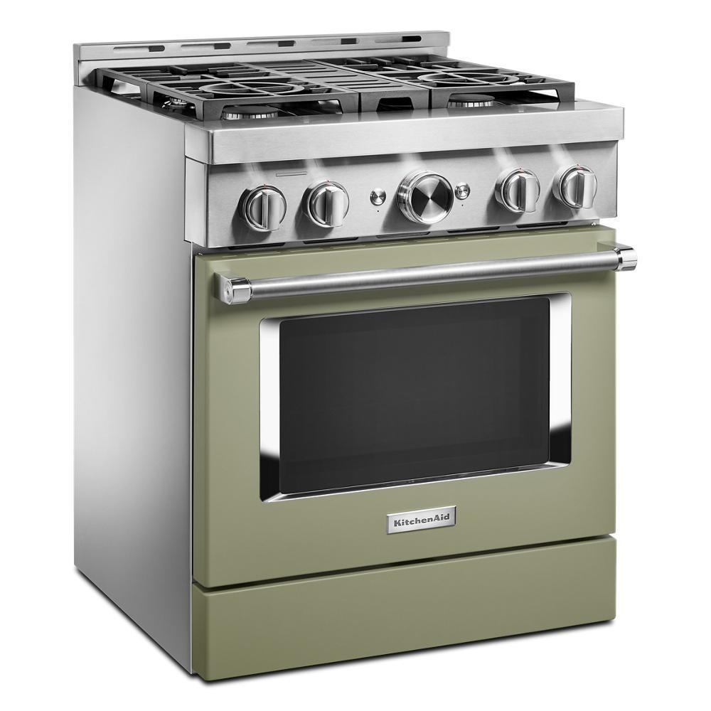 KFGC500JAV KitchenAid® 30'' Smart Commercial-Style Gas Range with 4 Burners