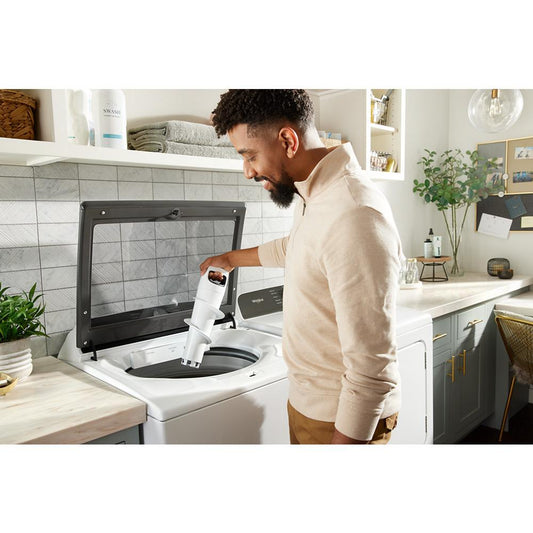 Whirlpool WTW6157PW 5.2-5.3 Cu. Ft. Whirlpool® Top Load Washer with Removable Agitator