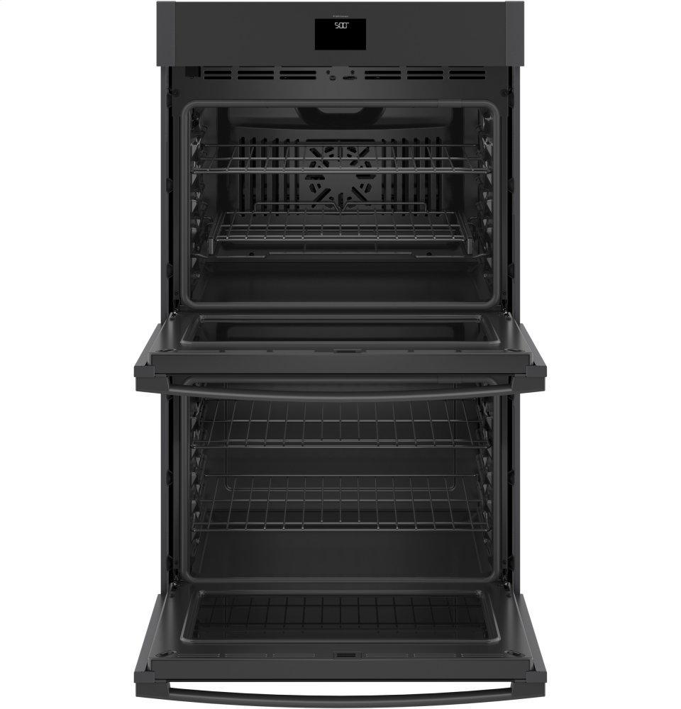 GE® 30" Smart Built-In Self-Clean Convection Double Wall Oven with Never Scrub Racks
