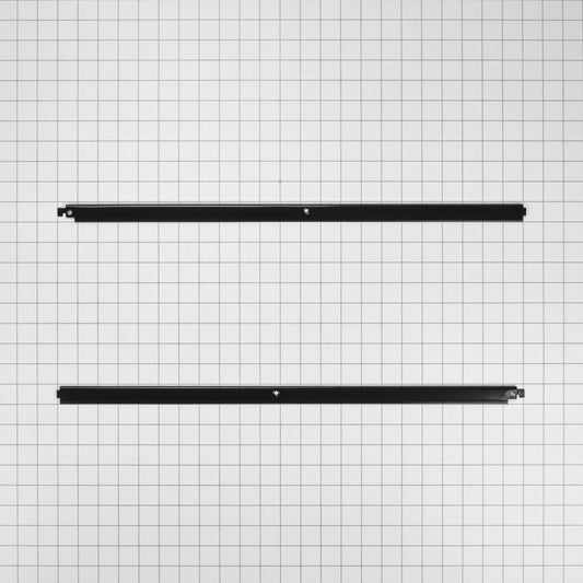 Maytag W10536160 Built-In Oven Side Trim Kit with (2) trim pieces, necessary mounting hardware, and installation instructions