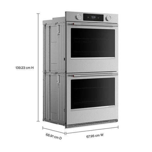 Kitchenaid KOED727SPS 27-inch Smart Electric Double Wall Oven with Assisted Cooking Modes - PrintShield™ Finish