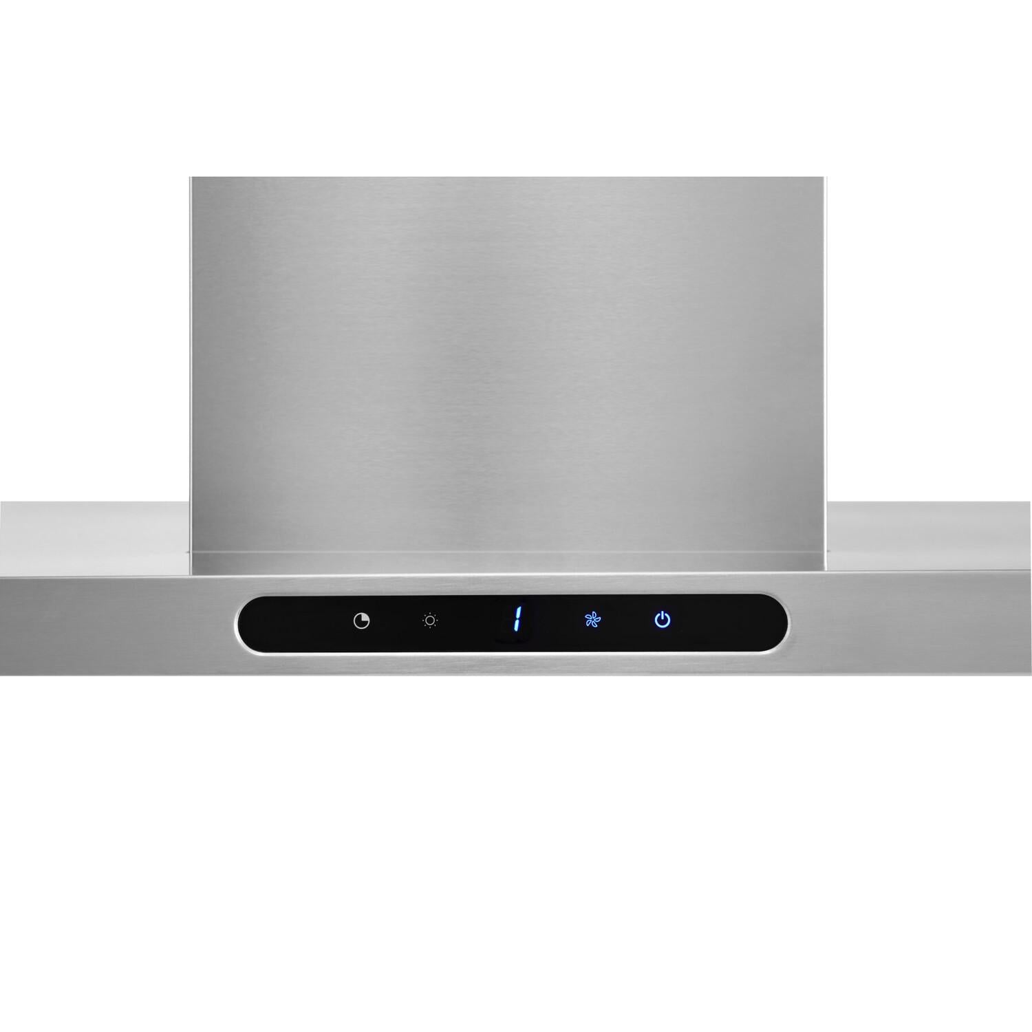 EIT1366SS Broan® Elite 36-Inch T-Style Island Range Hood, 640 Max Blower CFM, Stainless Steel, w/ Code Ready Technology