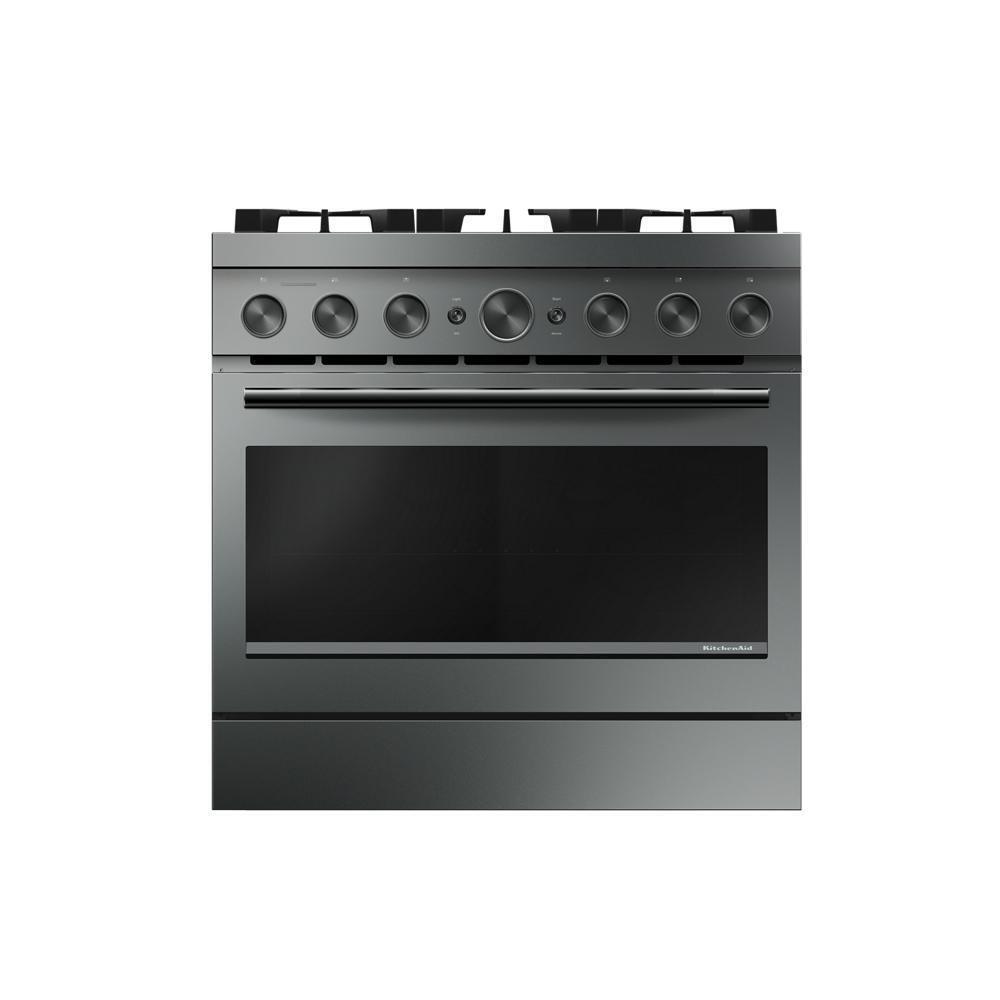 KFGS936SJP KitchenAid® 36-Inch 6 Burner Commercial-Style Gas Range with No Preheat Air Fry Mode