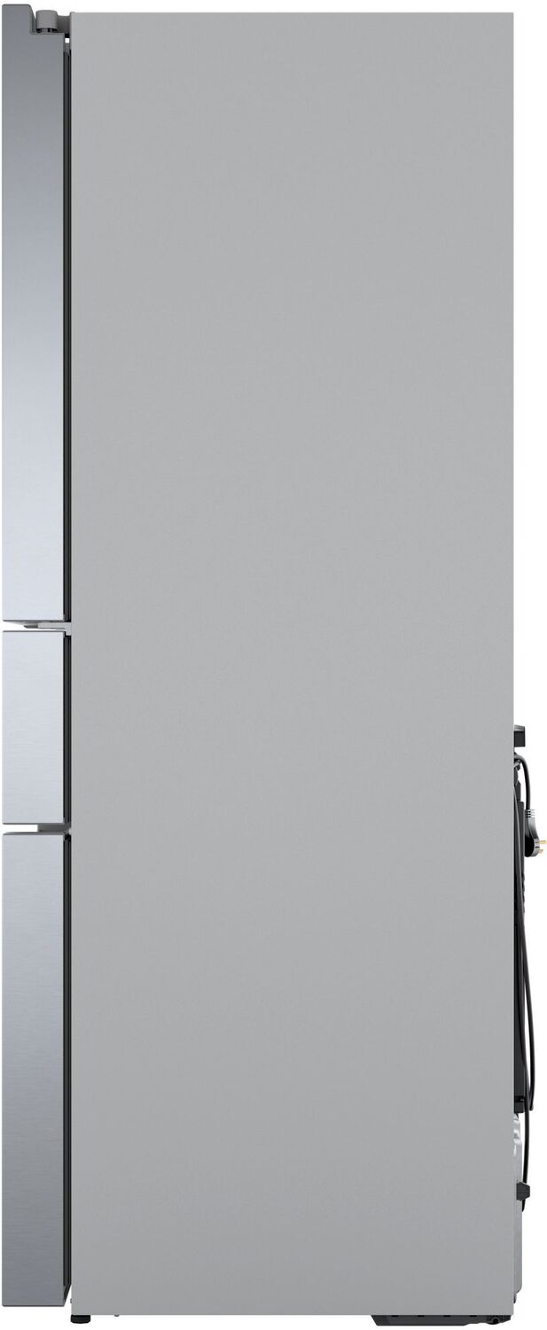 Bosch B36CL80ENS 800 Series, French Door Bottom freezer, multi door, 36'', Brushed steel (with anti-fingerprint)