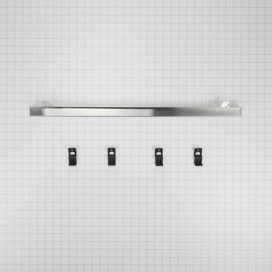 Maytag W11173693 27" Built-In Range Flush Installation Trim Kit, Stainless, fits WOS51EC7HS, WOD51EC7HS, WOS72EC7HS, and WOD77EC7HS