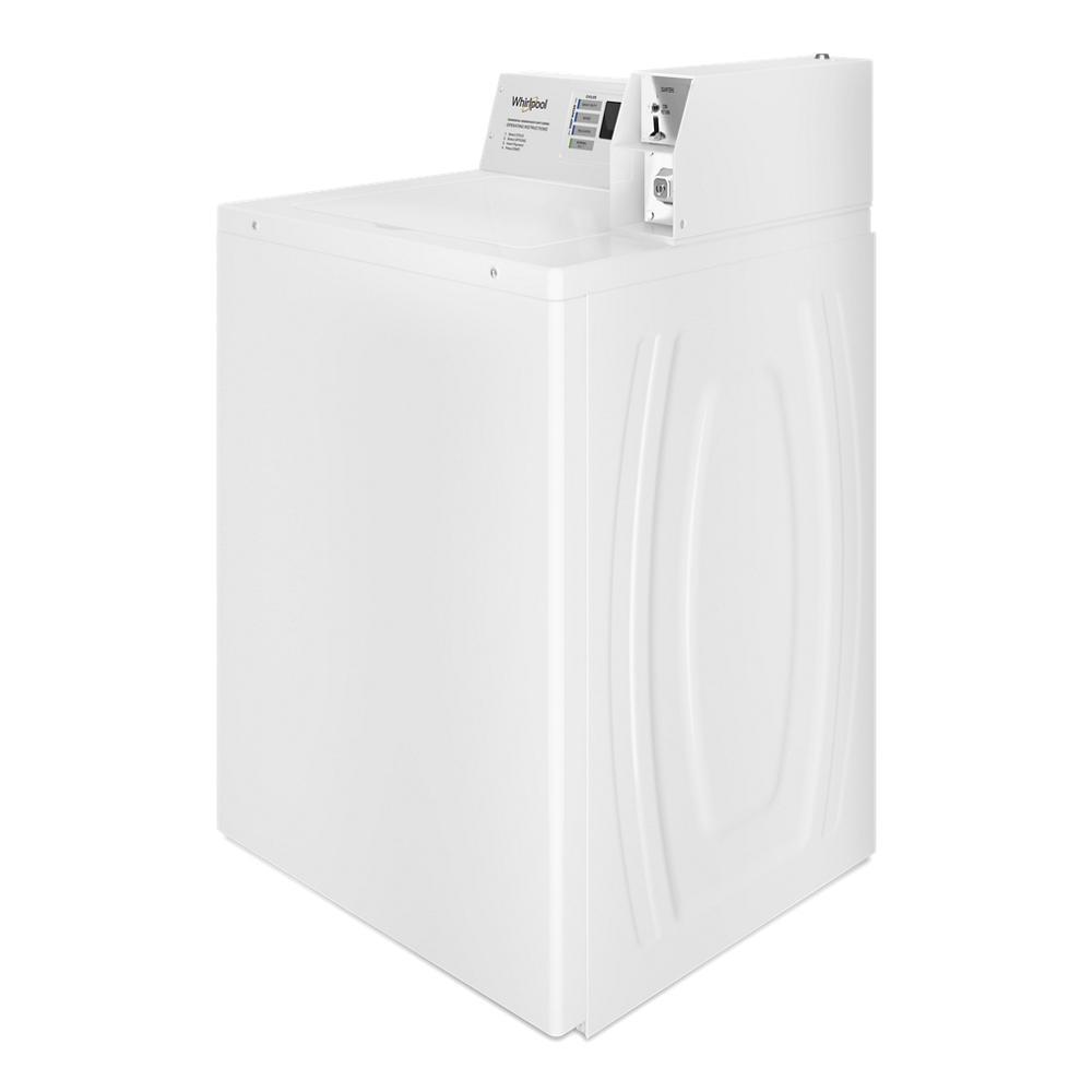 Whirlpool CAE2779JQ Commercial Top-Load Washer with Factory-Installed Coin Drop and Coin Box
