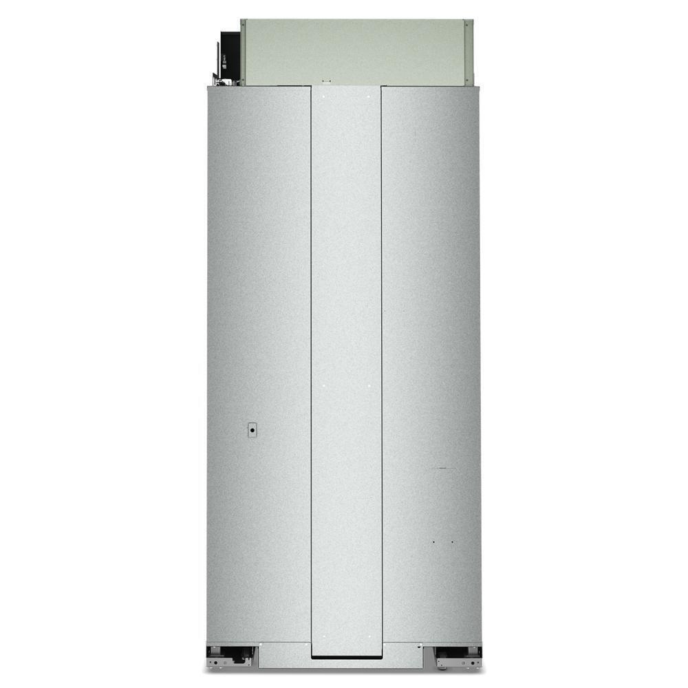 Kitchenaid KBFN536SJP 20.8 Cu. Ft. 36" Built-In French Door Bottom Mount Refrigerator with Platinum Interior