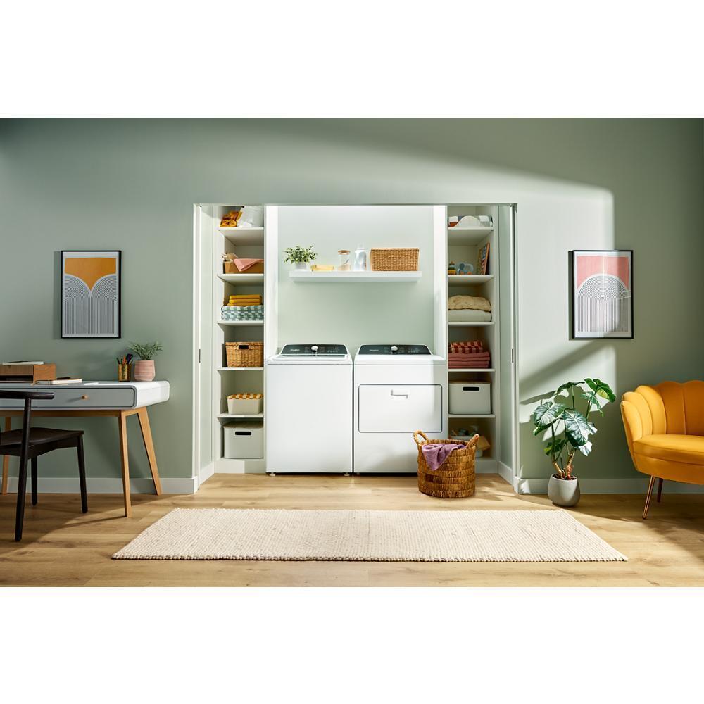 Whirlpool WTW5020SW 4.6 Cu. Ft. Top Load Impeller Washer with Built-in Faucet