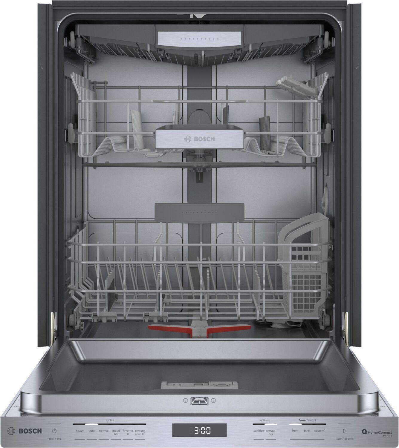 Bosch SHP78CM5N 800 Series, built-under dishwasher, 24'', Brushed steel anti-fingerprint