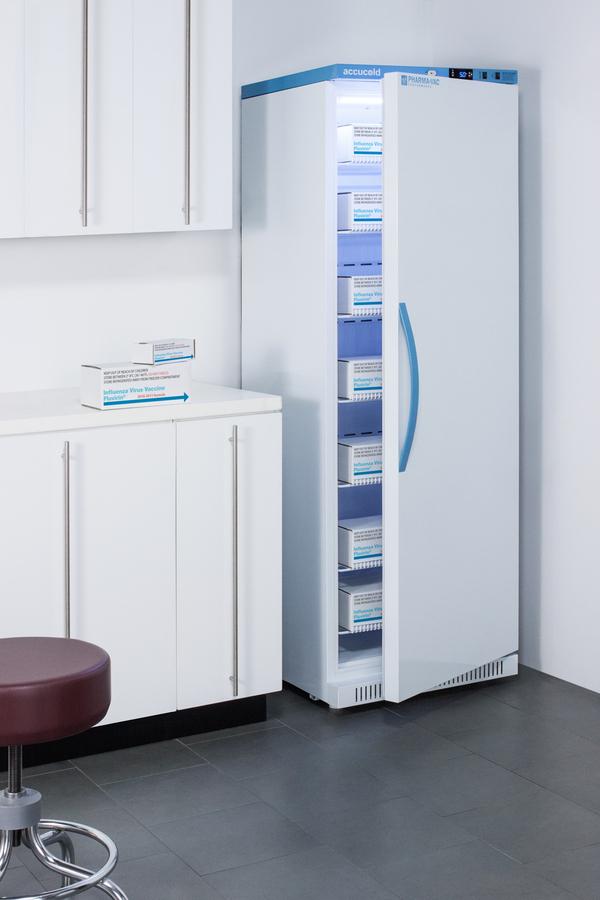 Summit ARS15PV456 15 CU.FT. Upright Vaccine Refrigerator, Certified To Nsf/ansi 456 Vaccine Storage Standard