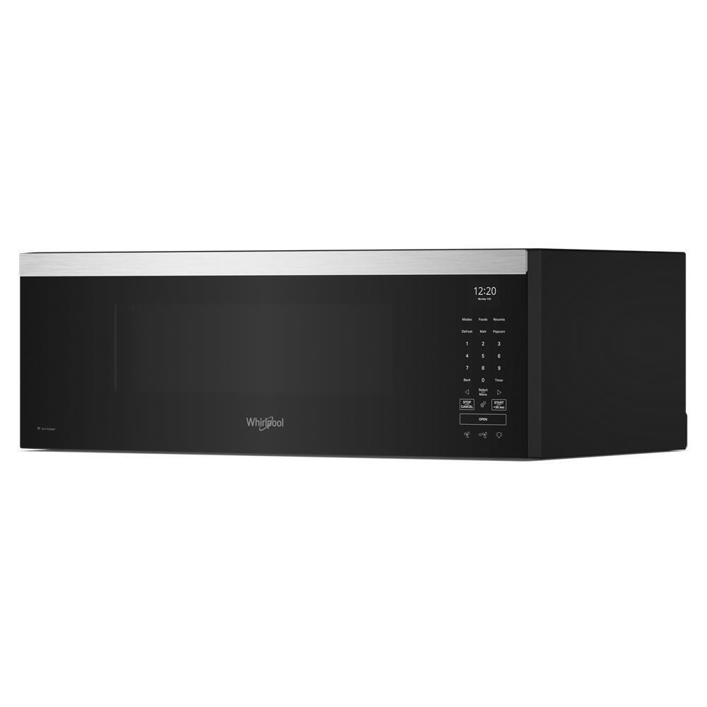 Whirlpool WMML5530RZ 1.1 cu. ft. Smart Low Profile Microwave Hood Combination with 450 CRM 4-Speed Venting