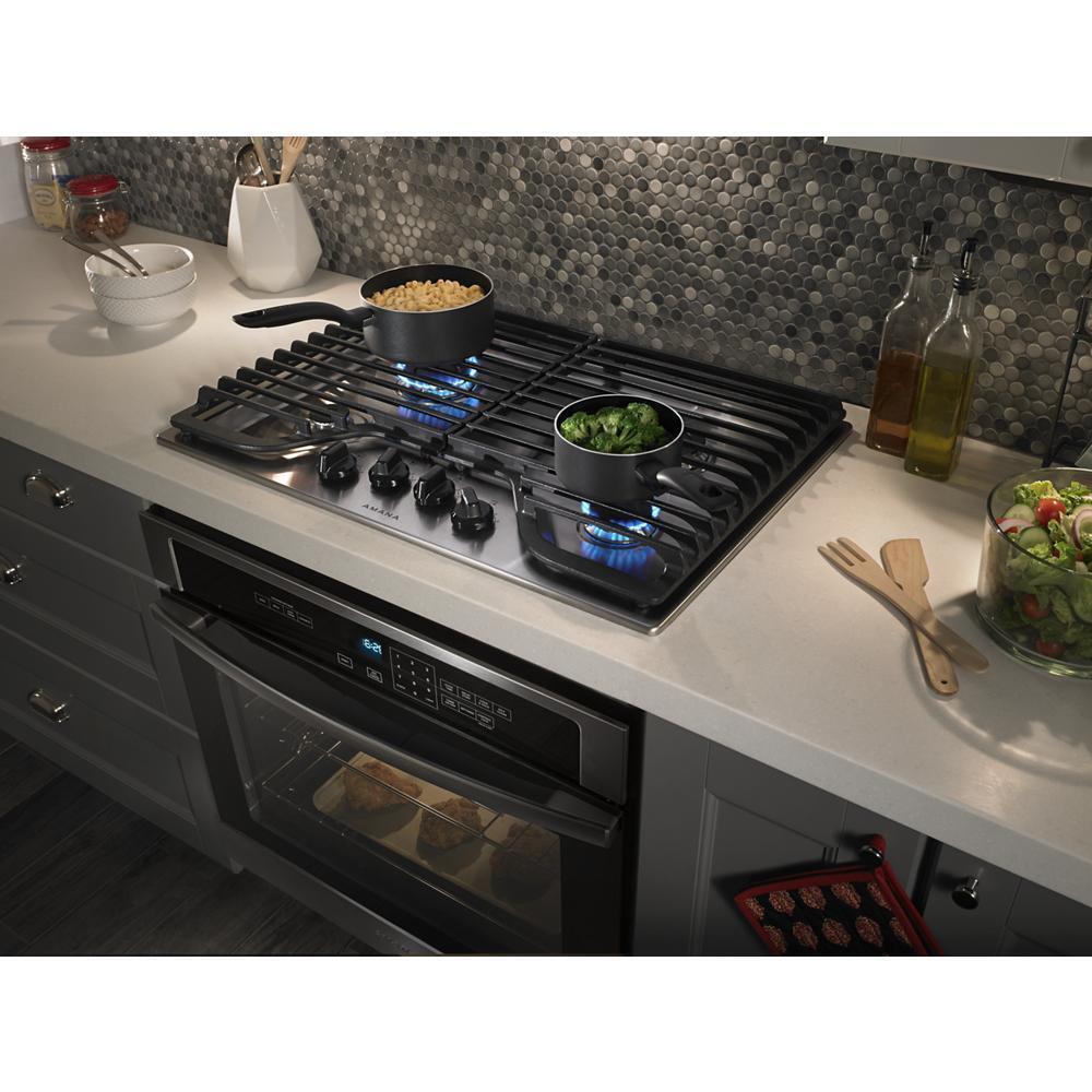 Amana AGC6540KFS 30-inch Gas Cooktop with 4 Burners