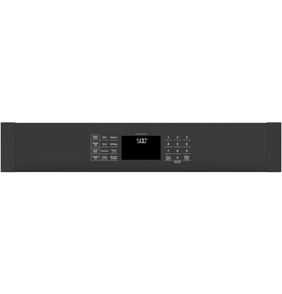 GE® 30" Smart Built-In Self-Clean Convection Double Wall Oven with Never Scrub Racks