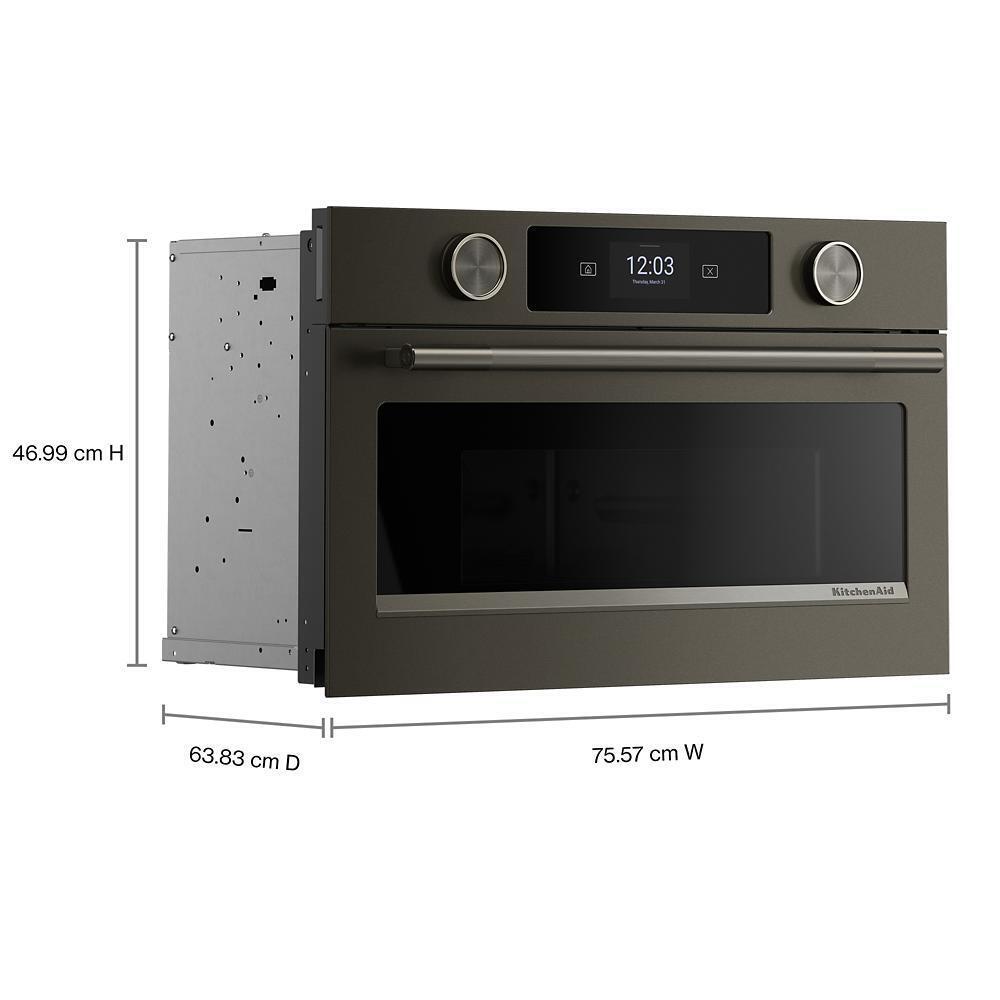 Kitchenaid KMBS730SBE 30" Built In Microwave Oven with Air Fry