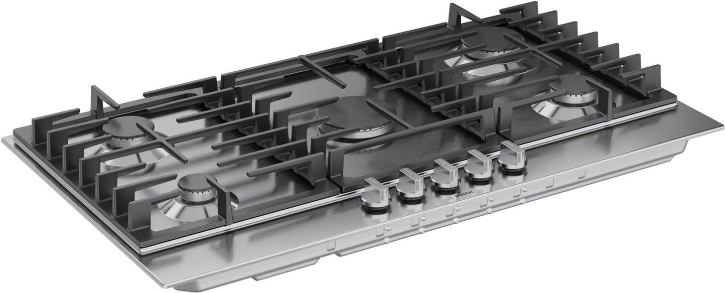 Bosch NGM3650UC 300 Series Gas Cooktop 36" Stainless steel