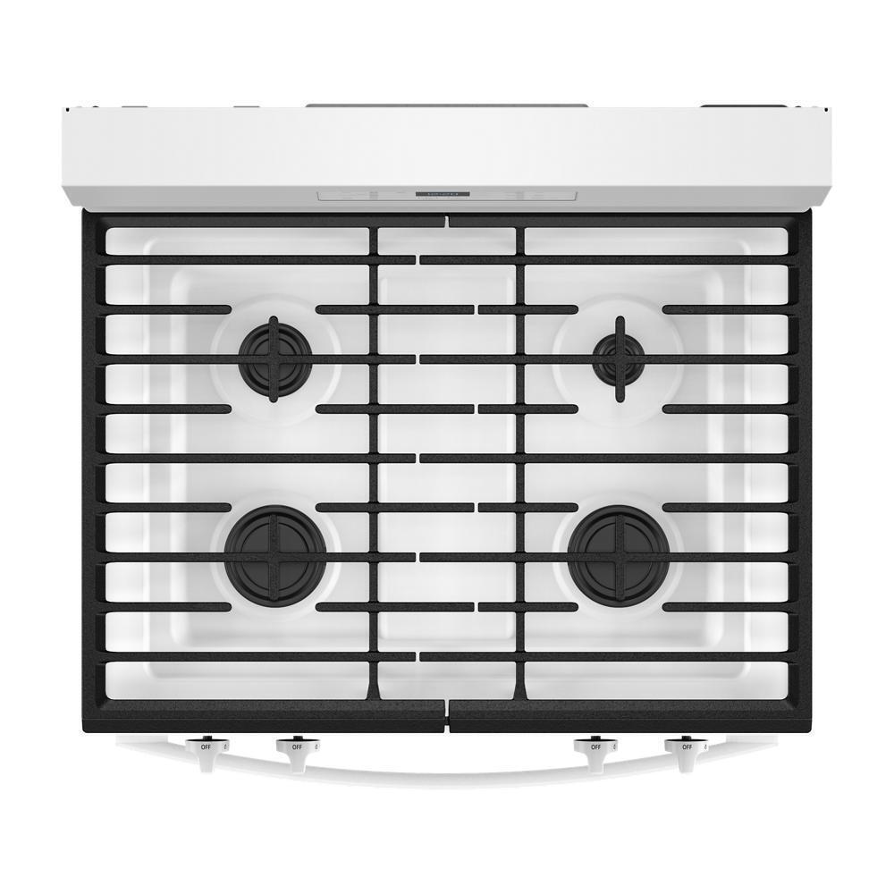 Whirlpool WFGS3530RW 30-inch Self Clean Gas Range with No Preheat Mode