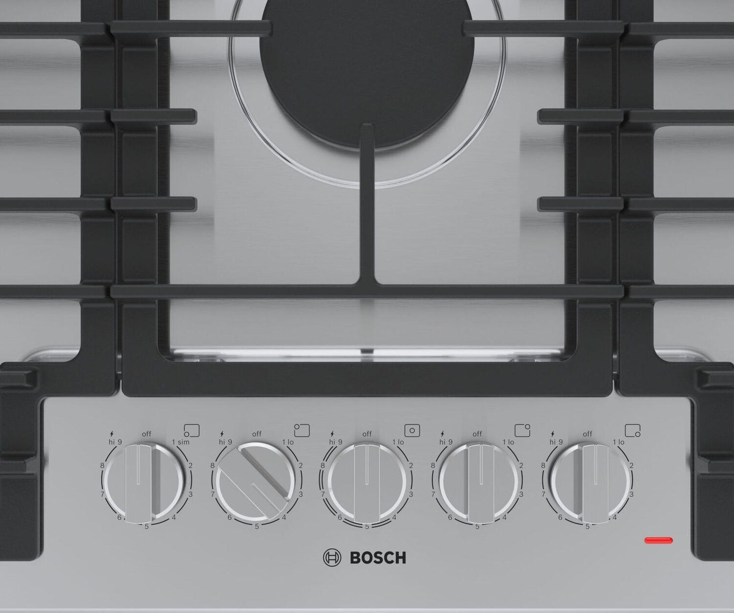 Bosch NGM5659UC 500 Series, Gas hob, 36'', Stainless steel