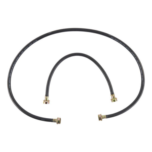 Kitchenaid W10044609A 5' Black Steam Dryer Hose Kit