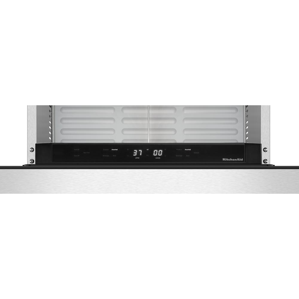 Kitchenaid KUCT524SSB 24" Stainless Steel Undercounter Double-Drawer Refrigerator/Freezer