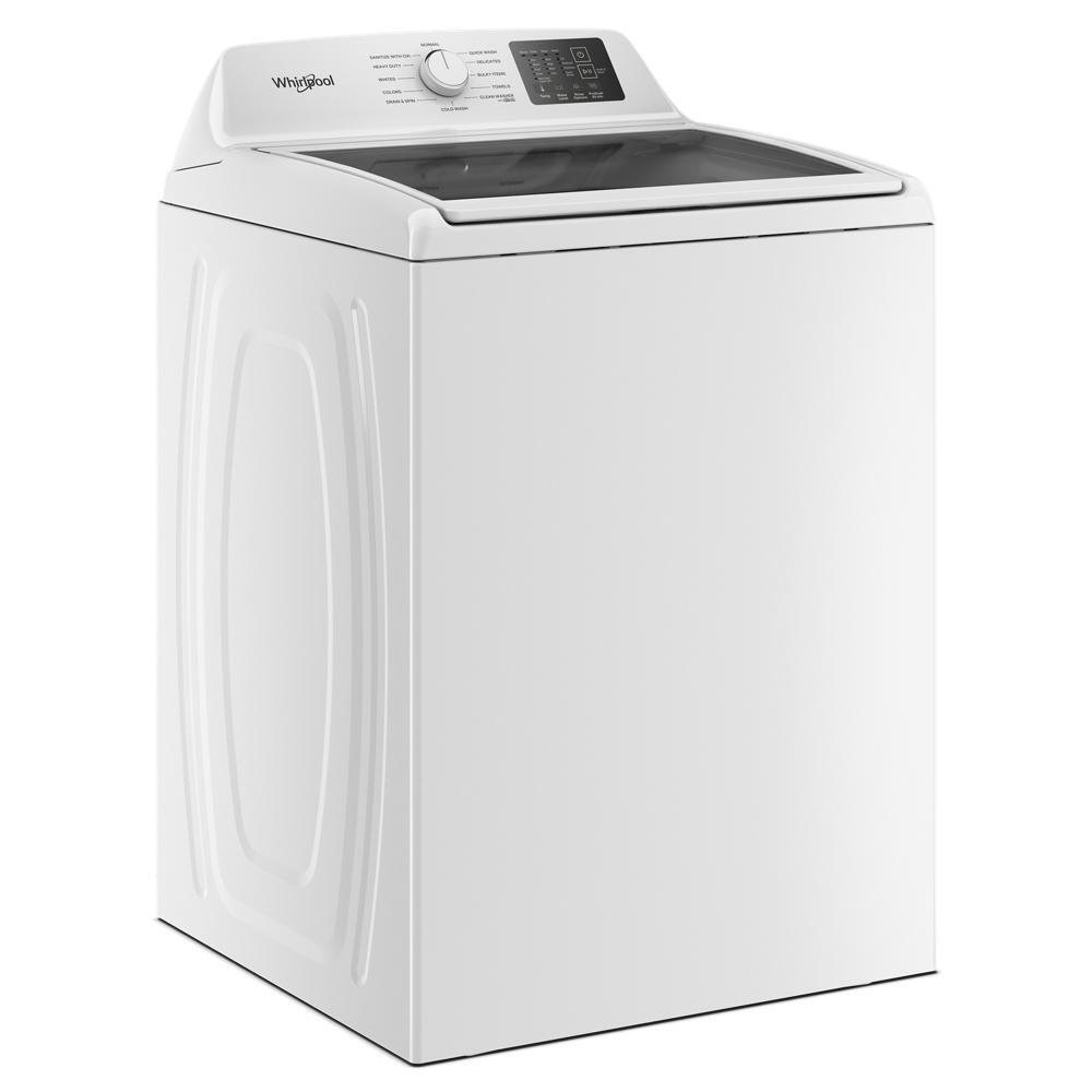 Whirlpool WTW4300SW 4.3 Cu. Ft. Whirlpool® Top Load Impeller Washer with Quick Wash Cycle and Soft Close Glass Lid