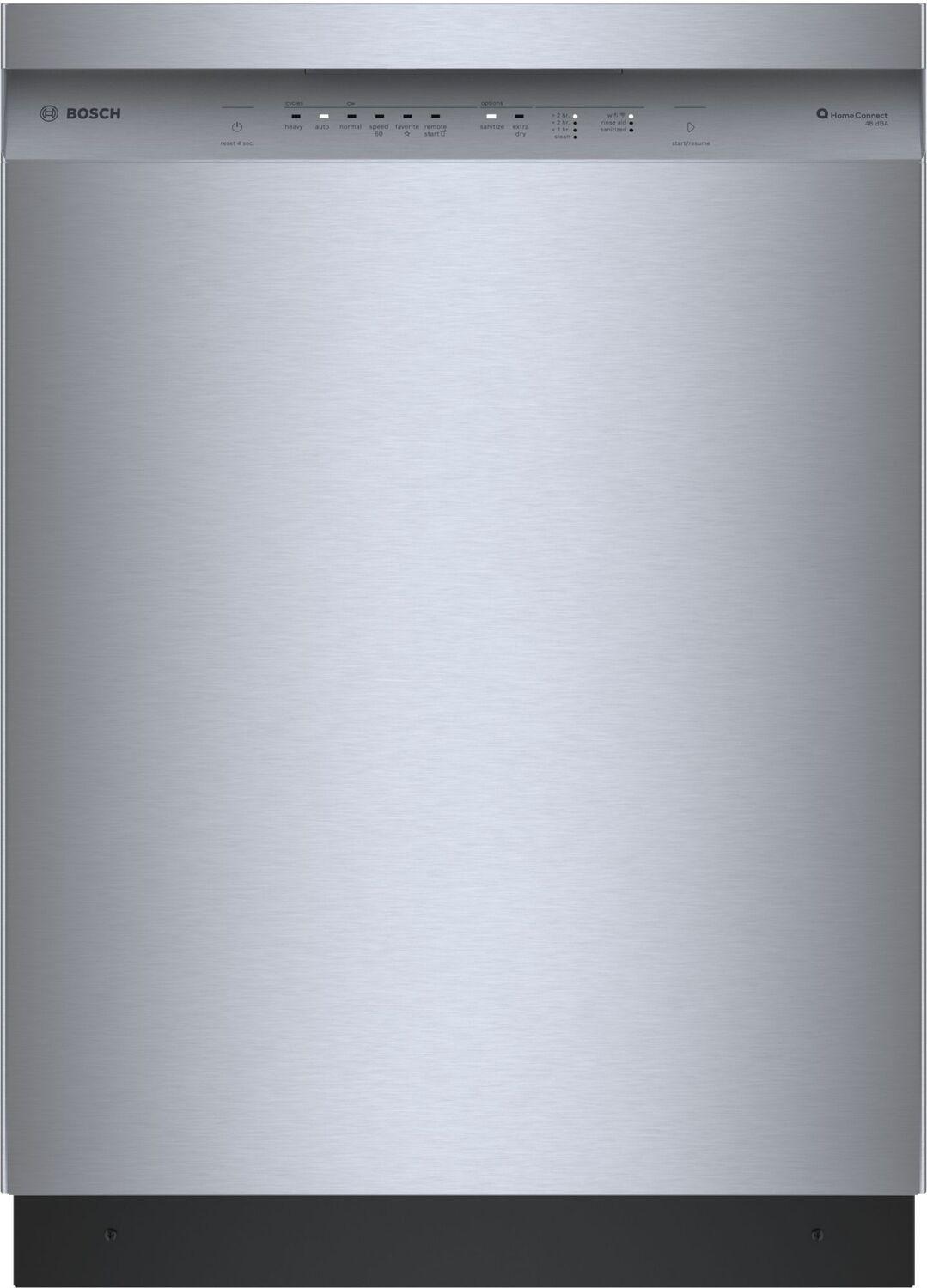 Bosch SHE41CM5N 100 Series, built-under dishwasher, 24'', Brushed steel anti-fingerprint