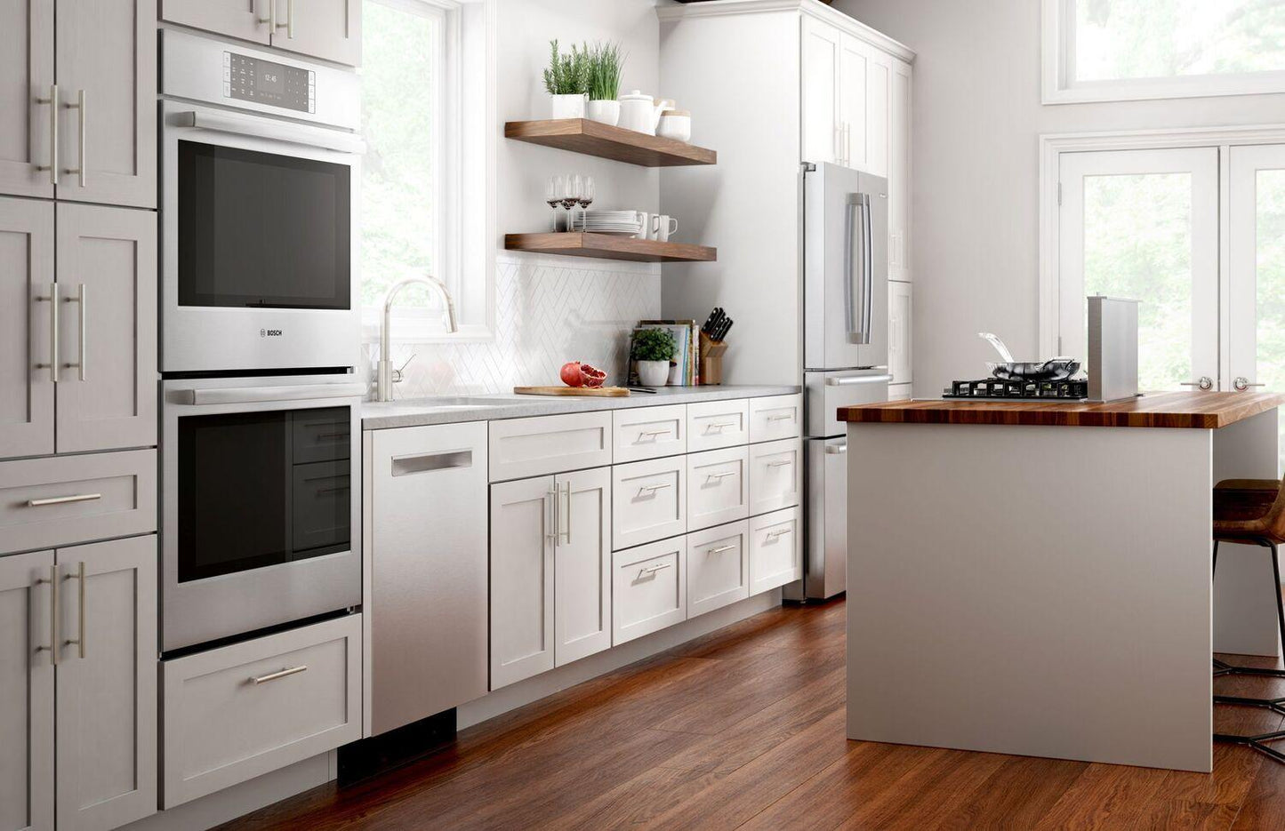 Bosch HBL8651UC 800 Series, Built-in double oven, 30''