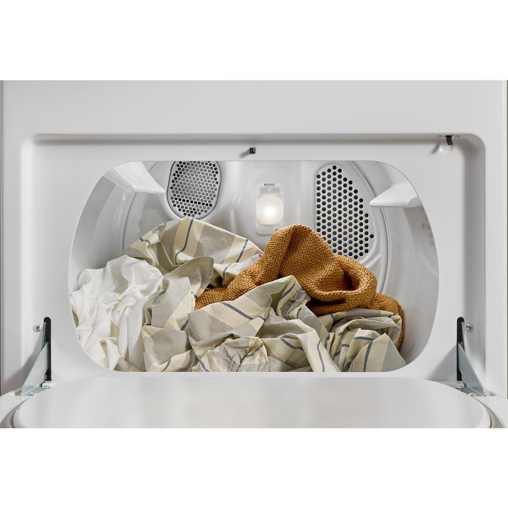 Whirlpool WED4307SW 7.0 cu. ft. Electric Dryer with AutoSensing and Wrinkle Shield™ option - Vented Top Load Matching