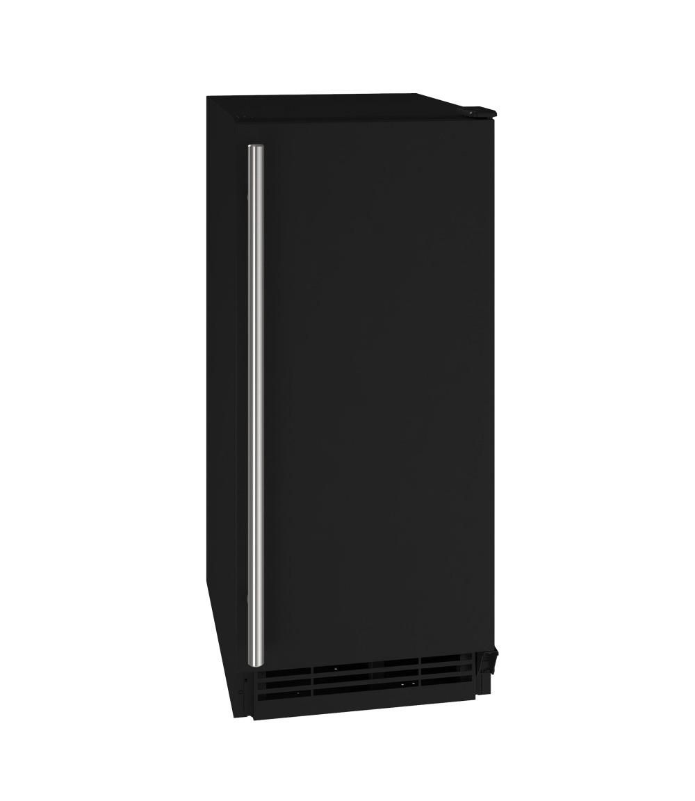 U-Line 15" Crescent Ice Maker With Black Solid Finish (115 V/60 Hz Volts /60 Hz Hz)