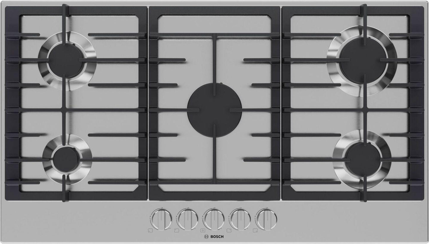 Bosch NGM3650UC 300 Series Gas Cooktop 36" Stainless steel