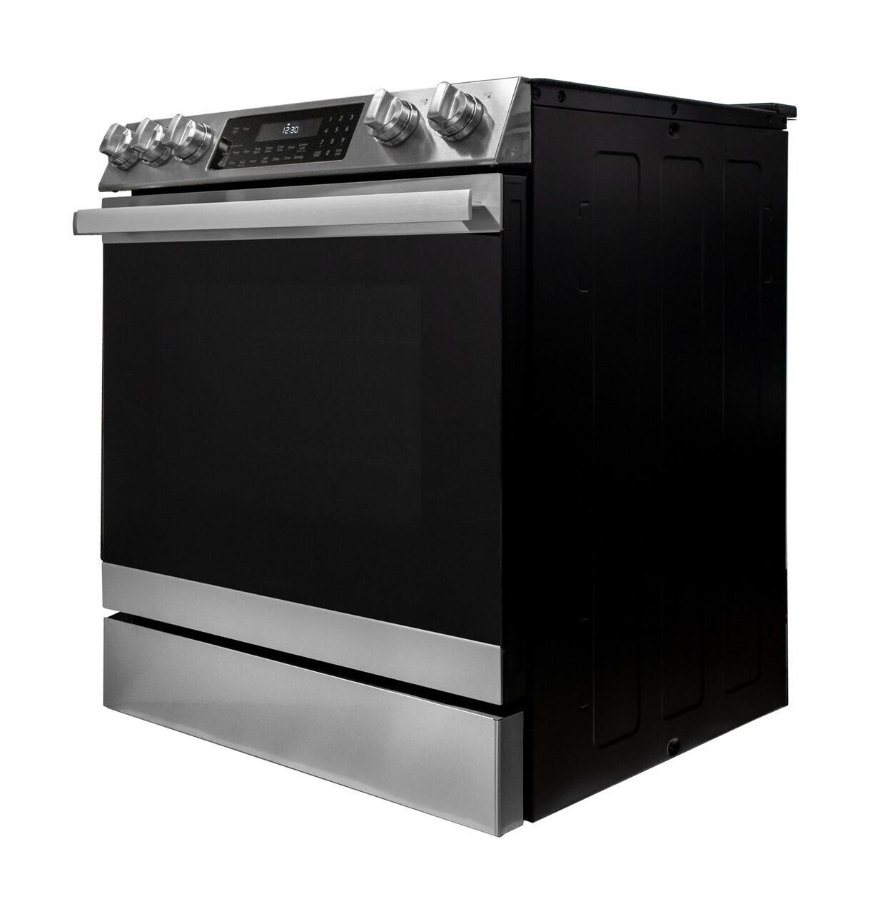 Sharp 30 in. Electric Convection Slide-In Range with Air Fry