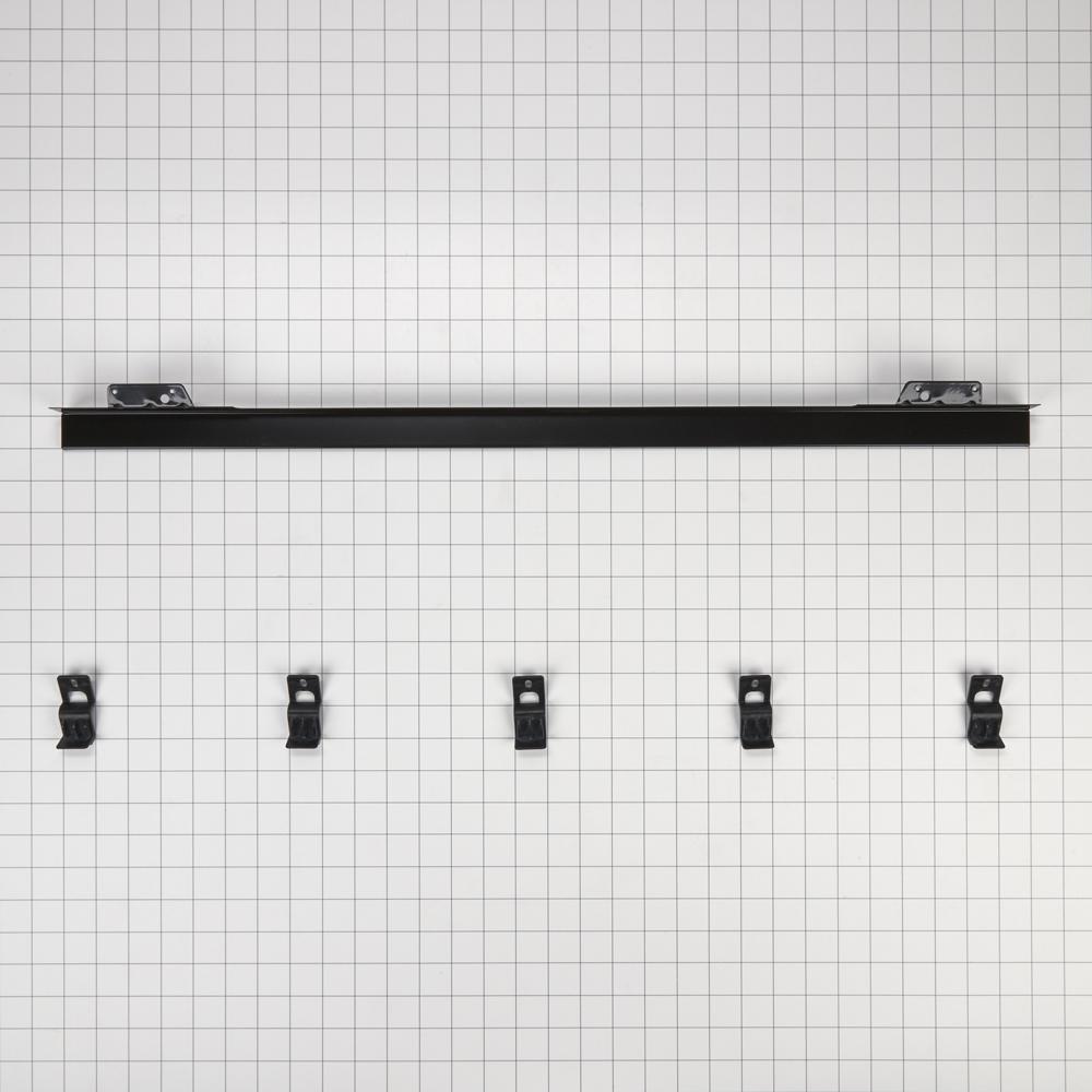 Kitchenaid W10837578 30" Built-In Range Flush Installation Trim Kit, Black, fits JJW3430DB and JJW3830DB