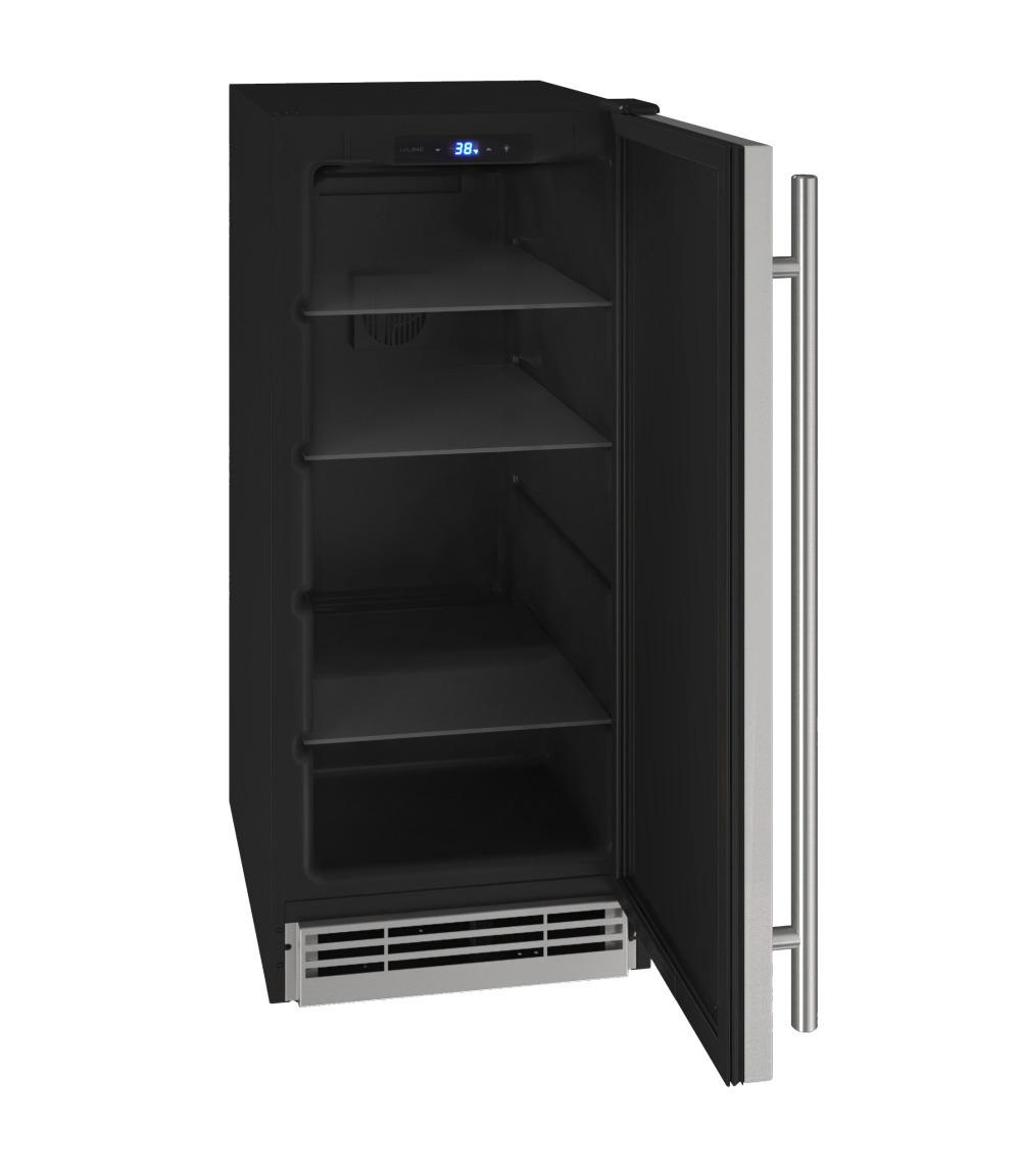 U-Line UHRE115SS01A Hre115 15" Refrigerator With Stainless Solid Finish (115 V/60 Hz)
