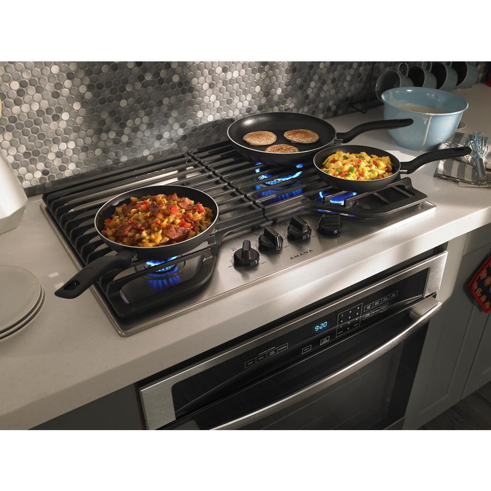 Amana AGC6540KFS 30-inch Gas Cooktop with 4 Burners