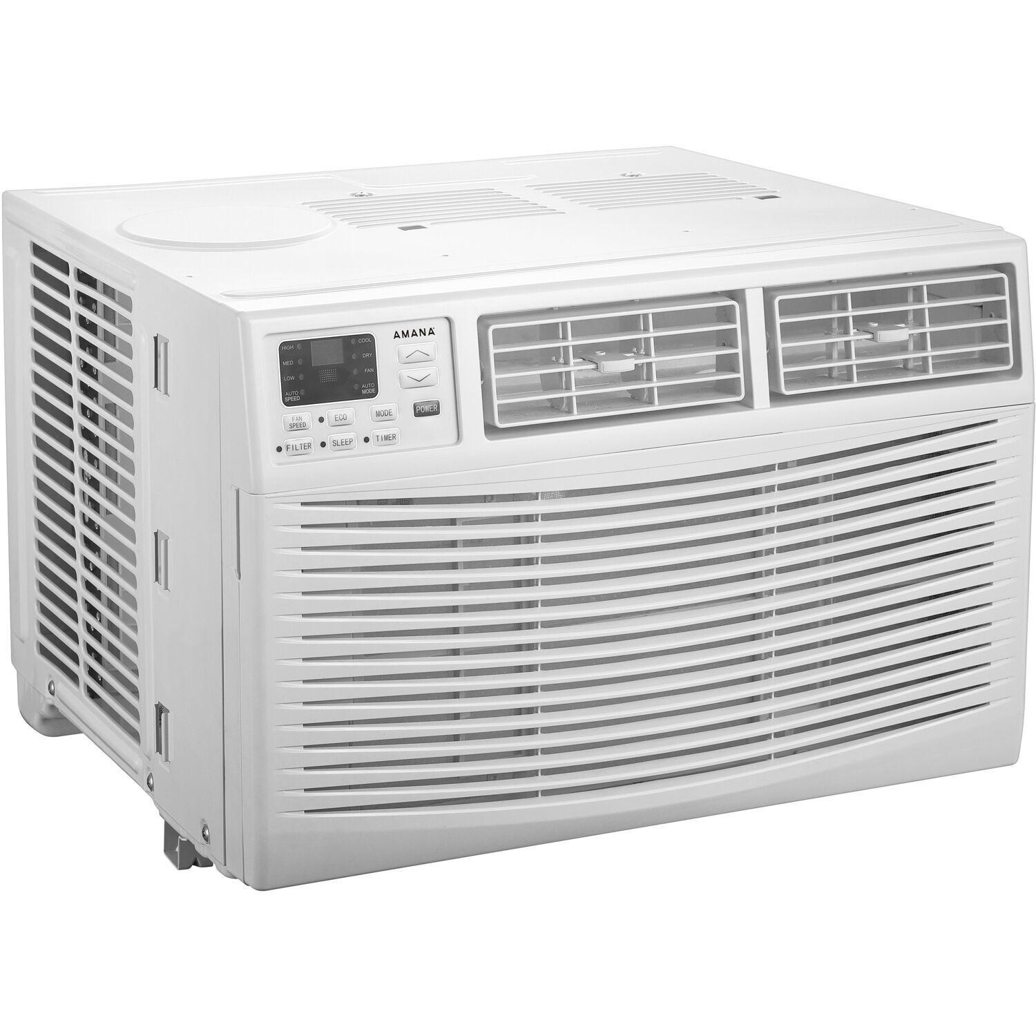 6,000 BTU 115V Window-Mounted Air Conditioner with Remote Control