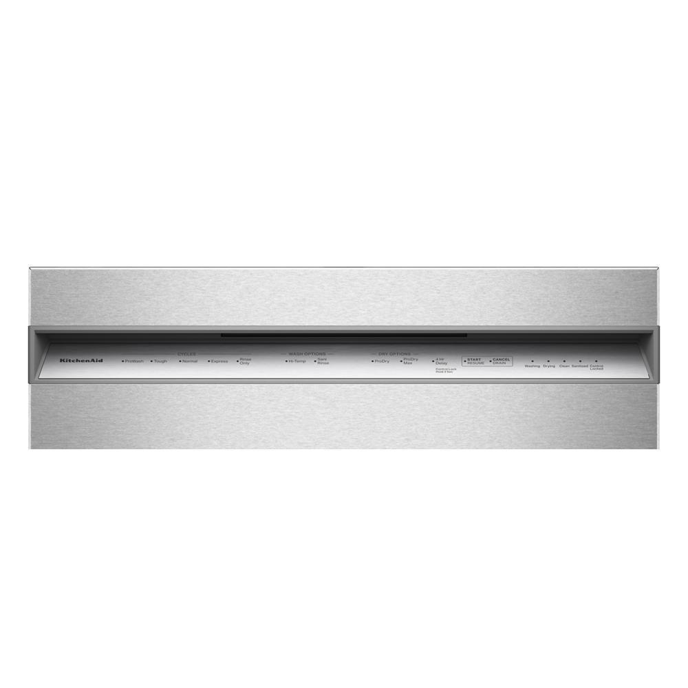 Kitchenaid KDFS224SPS Third Level Utensil Rack Dishwasher with 30+ Total Wash Jets in PrintShield™ Finish, 47 dBA
